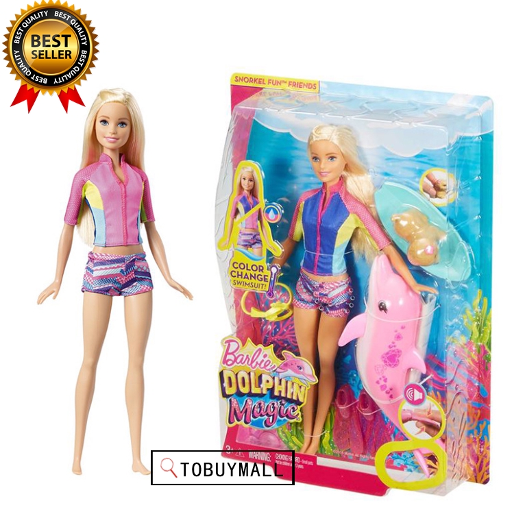 dolphin doll set