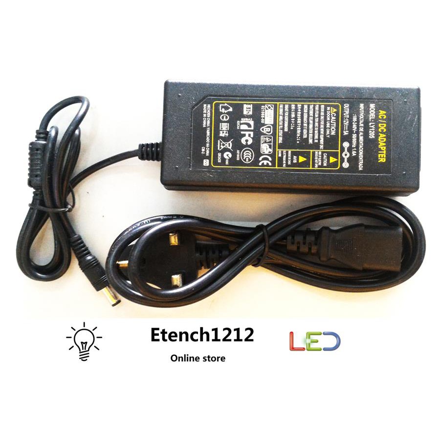Global Ac Adapter For Model H 085 Ac100 240v 0 5a Dc12v 2a 50 60hz Power Supply Other Computers Networking Computers Tablets Networking