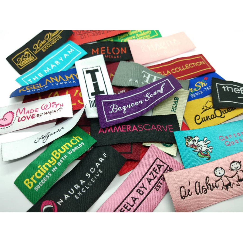 Label Tudung Label Sulam Shopee Malaysia
