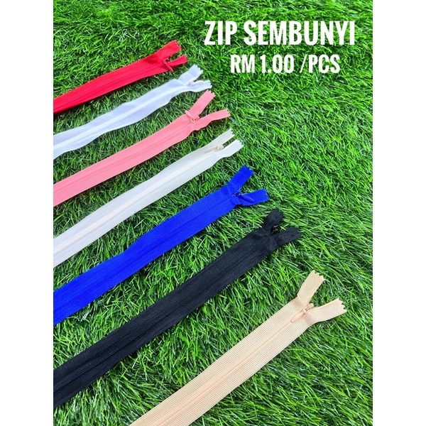 Zip Sembunyi ( By Pcs ) 20