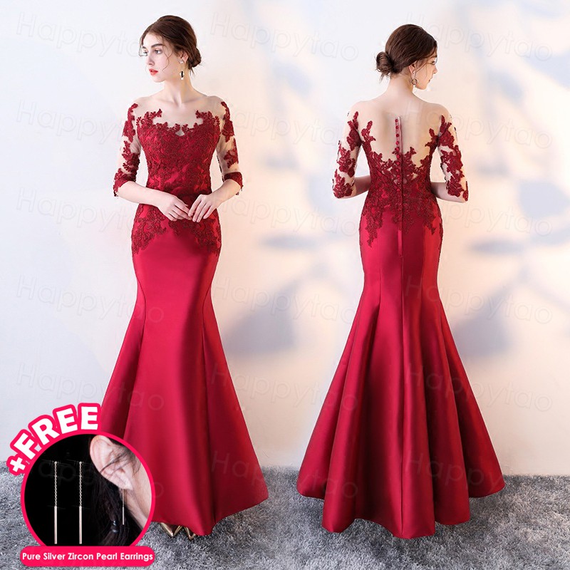 red dress for formal event