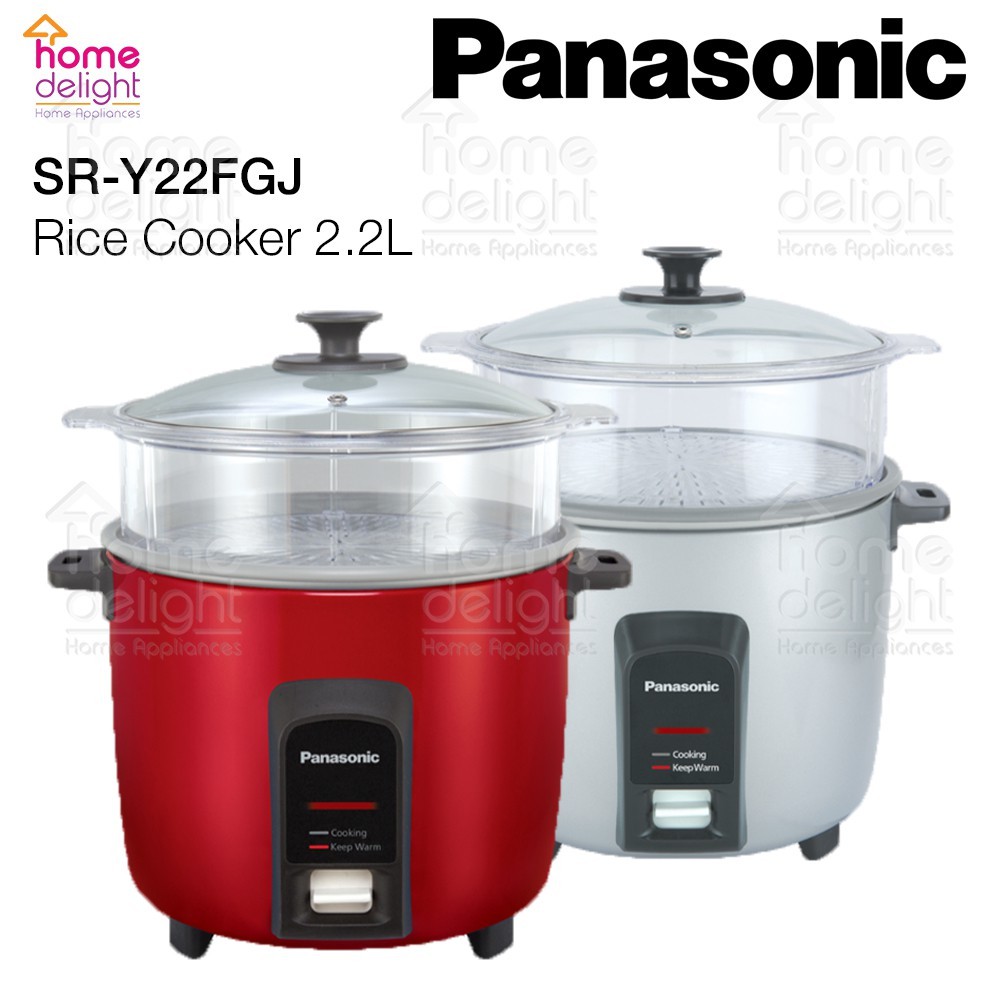 Panasonic Rice Cooker 2.2L SRY22FGJ (Color Selection) [ SRY22