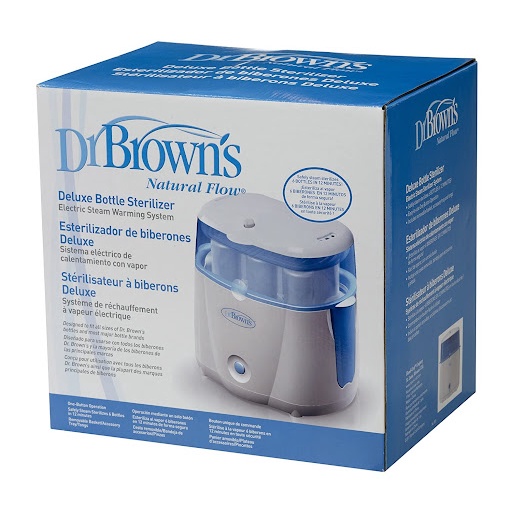 DR BROWN'S NATURAL FLOW DELUXE BOTTLE STERILIZER ( stock clearance )