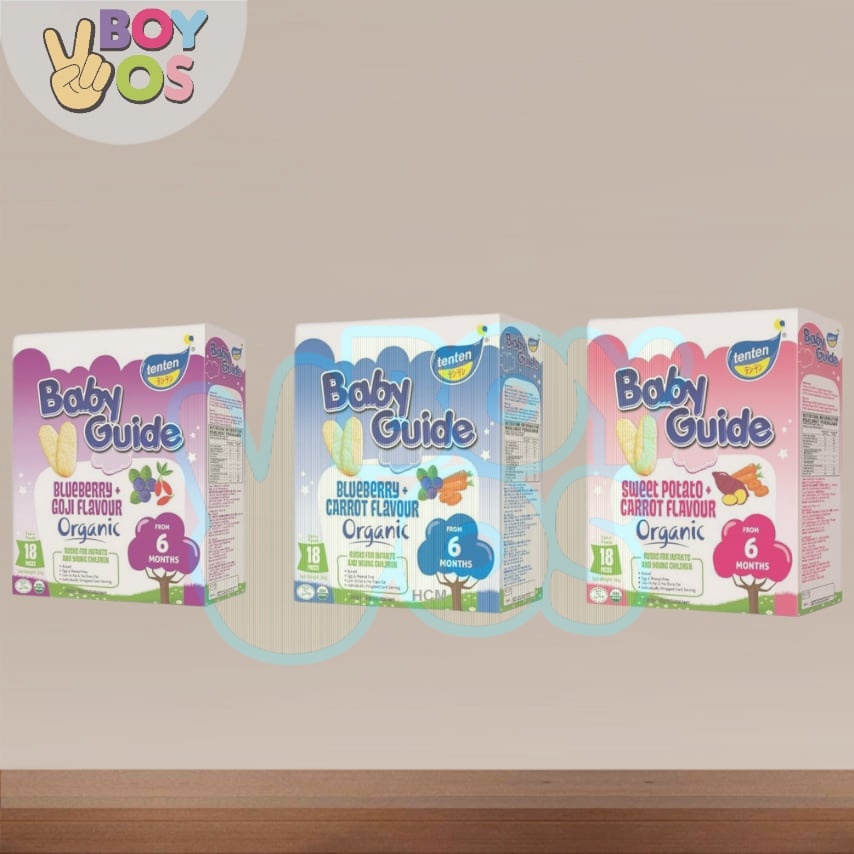 TenTen Baby Guide Organic Rice Rusks 6m+ | Shopee Malaysia