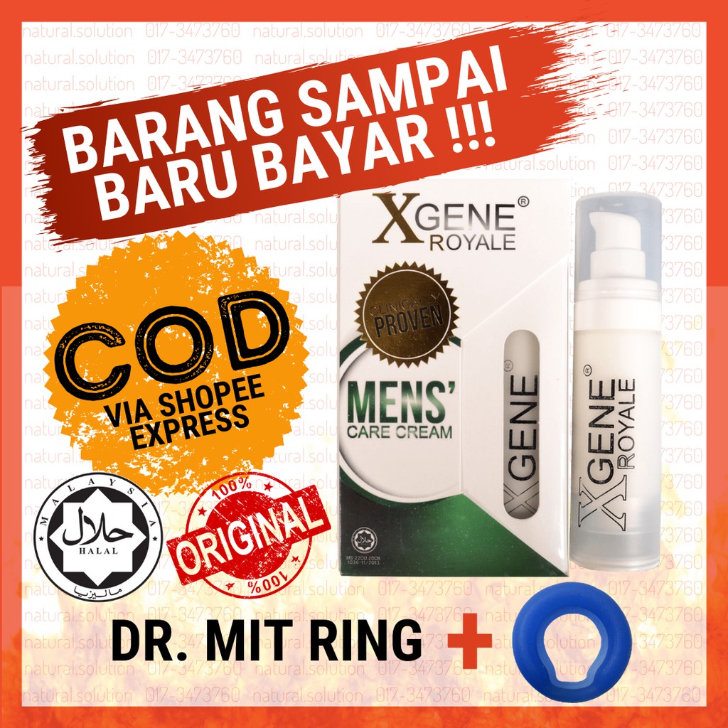 Buy Cod Kl Sgor Shj Xgene Royale Mens Care Cream Penis Cream X Gene X Gene Seetracker Malaysia