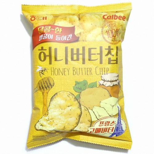 Korean Snack Honey Butter Chips 60g | Shopee Malaysia