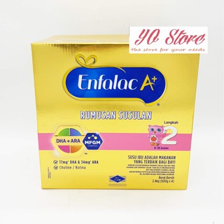 Enfalac A+ Step 2 (600g/1.2kg/1.8kg/2.4kg) | Shopee Malaysia