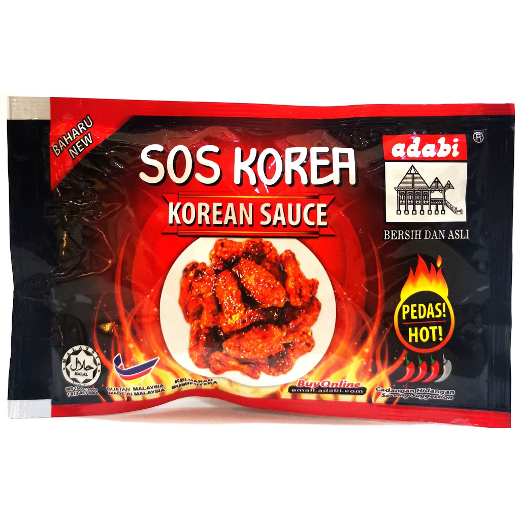 MY Adabi Sos Korea 60gm Korean Sauce Shopee Malaysia