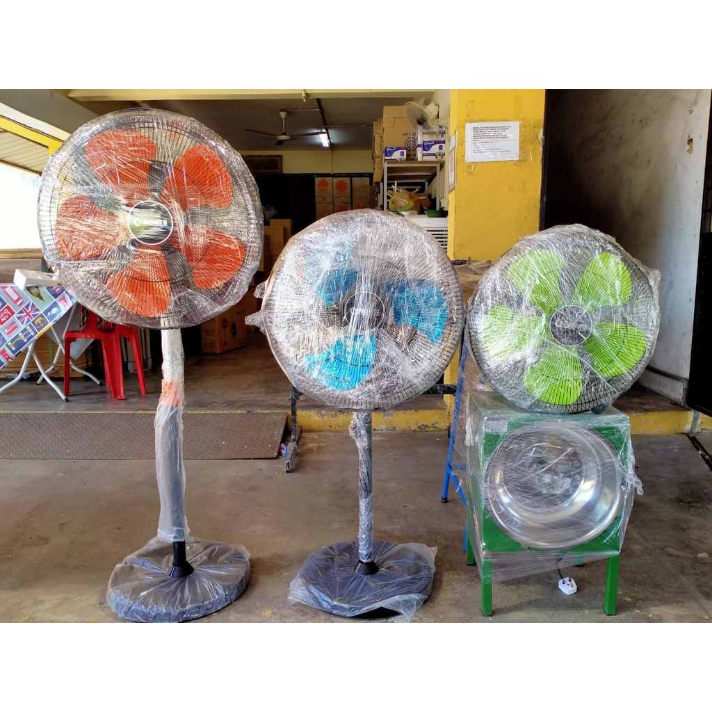 KIPAS ANGIN BERDIRI KIPAS STAND PELBAGAI SAIZ STAND FAN WALL FAN KIPAS