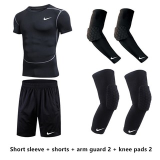 nike sliding shorts with knee pads