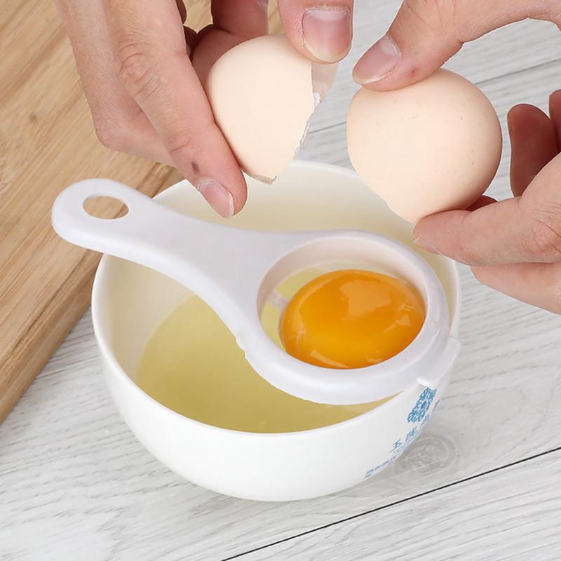 Eco Friendly Bakeware Gadget Egg Yolk Separator / Mini Egg Sieve Device Kitchen Accessories