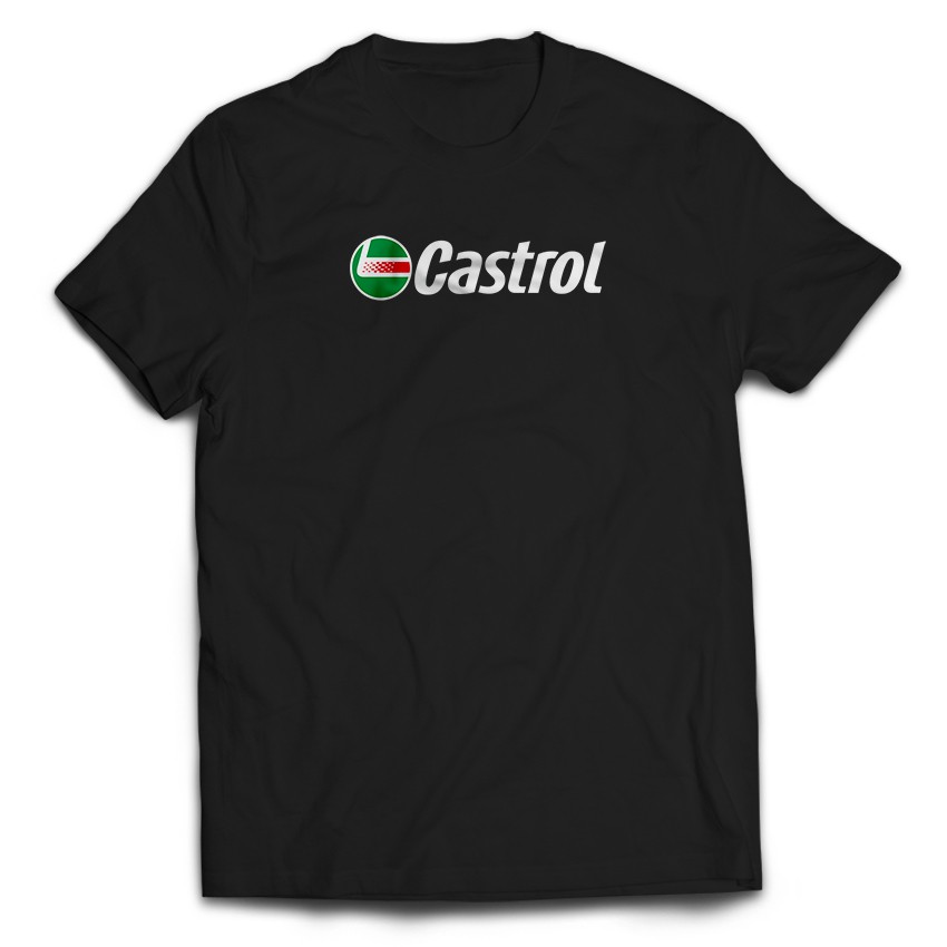 CASTROL Oil Company Gas Motorsport Car Racing T-Shirt Tshirt T Shirt ...