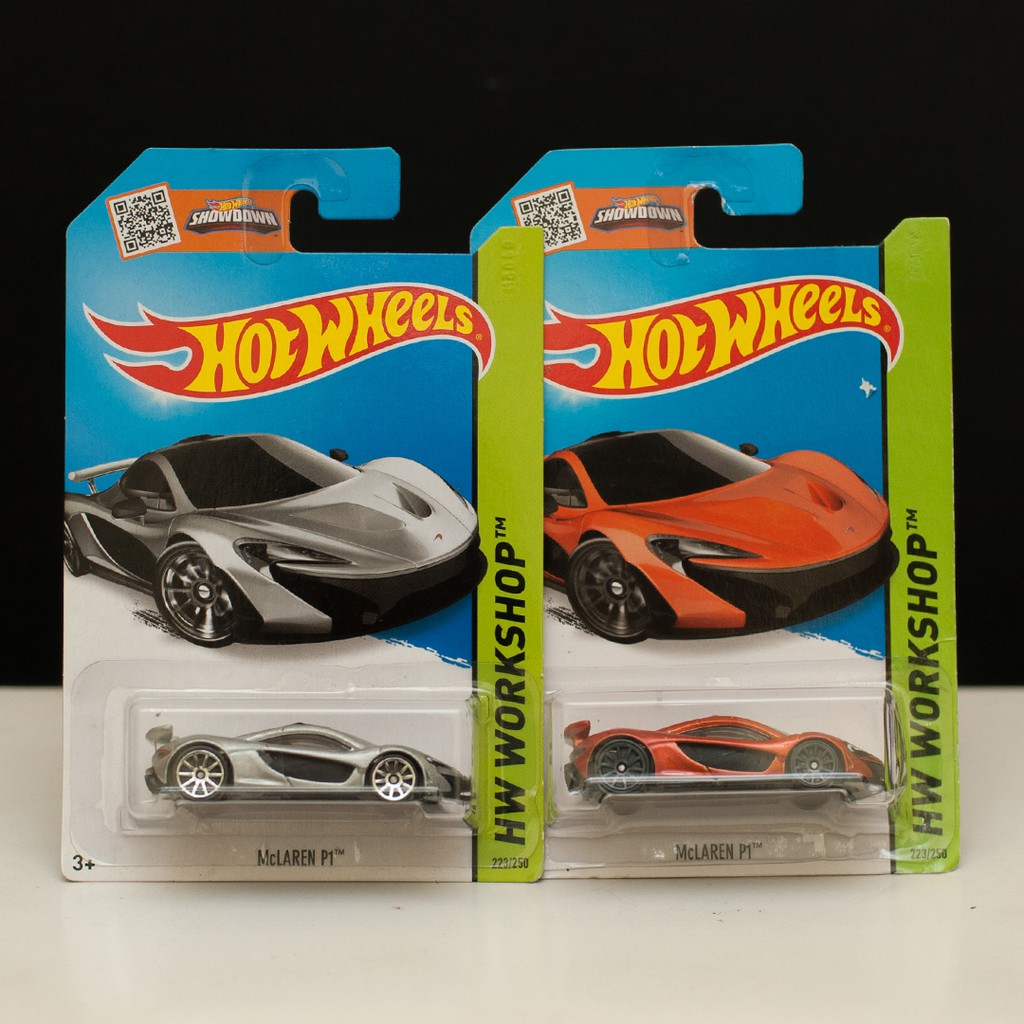 hot wheels mclaren p1 orange