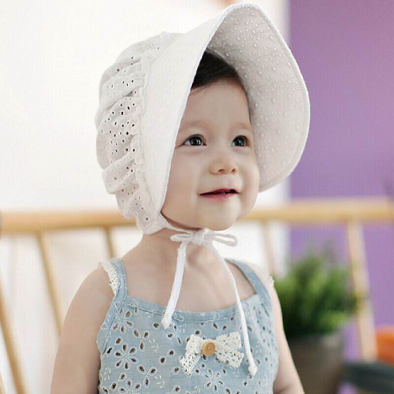 newborn baby girl sun hats
