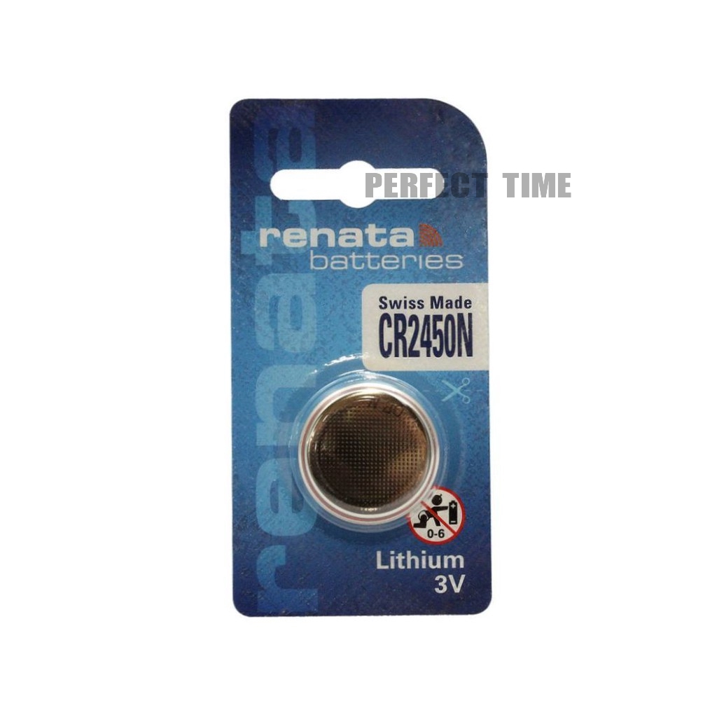 CR2450 RENATA 3V Lithium Coin Cell Battery Swiss Made Shopee Malaysia