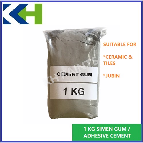 SIMEN GUM / CEMENT ADHESIVE FOR MOSAIC AND TILE / 1KG Shopee Malaysia