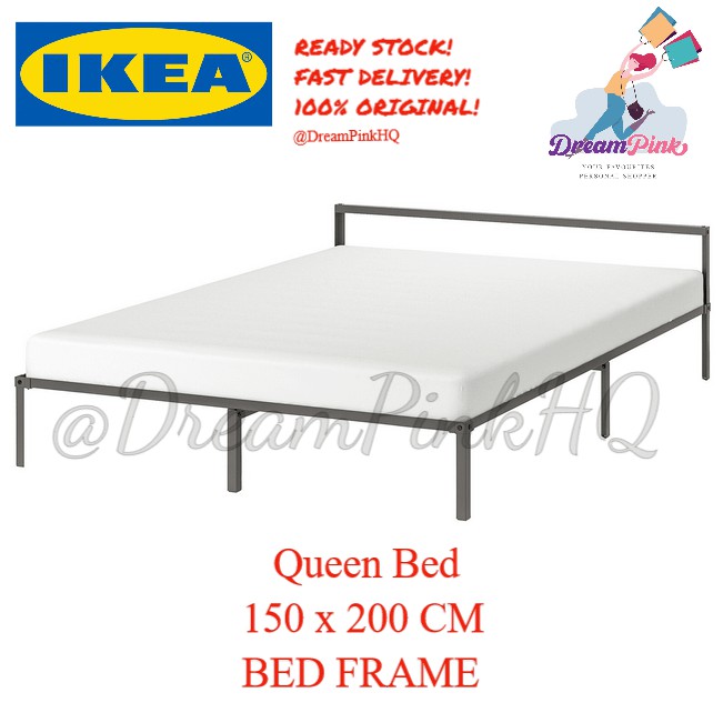 🔥READY STOCK🔥 PLEASE READ THE DESCRIPTION IKEA GRIMSBU Bed Frame 150 x