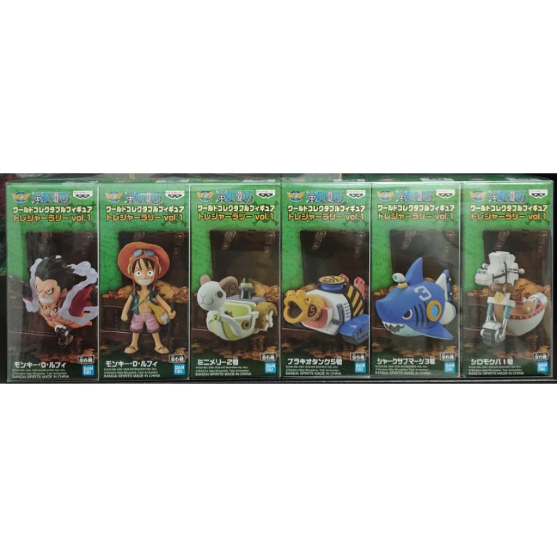 Figurine Banpresto WCF One Piece Treasure Rally - Mini Figurine - Neuve