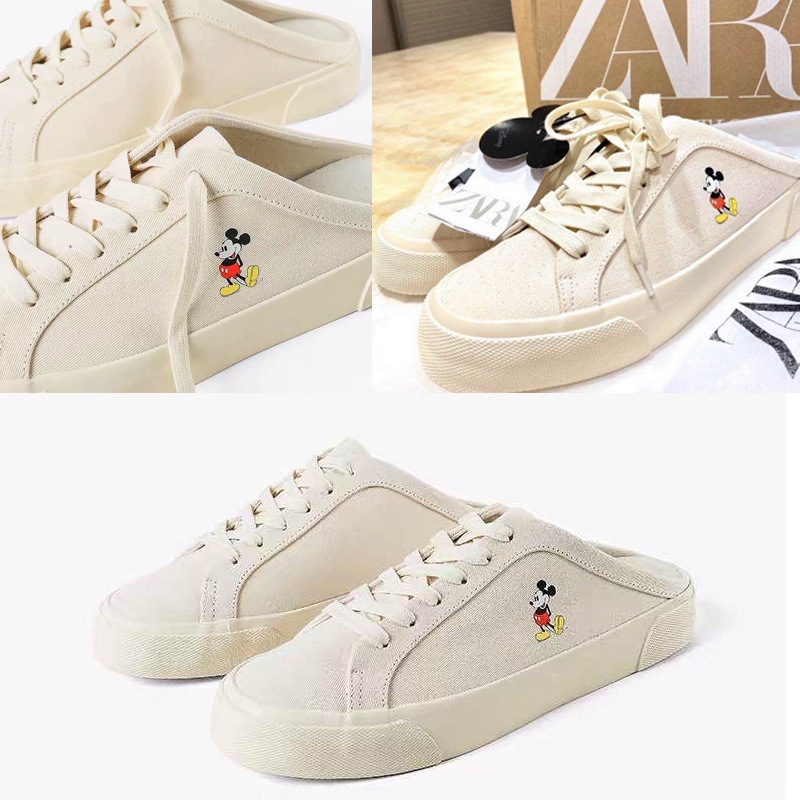 zara canvas shoes