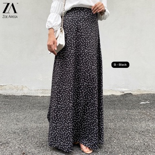 新作 ZOE bilayer maxi skirts free(M)size ロングスカート - www