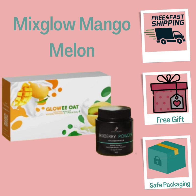 MIXGLOW MANGO MELON ( ORIGINAL HQ ) Shopee Malaysia