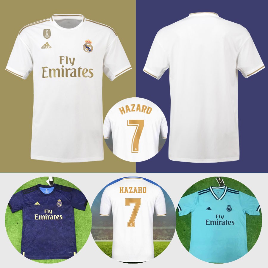 Hazard 7 Real Madrid Trikot Herren 2019-2020 Away UCL