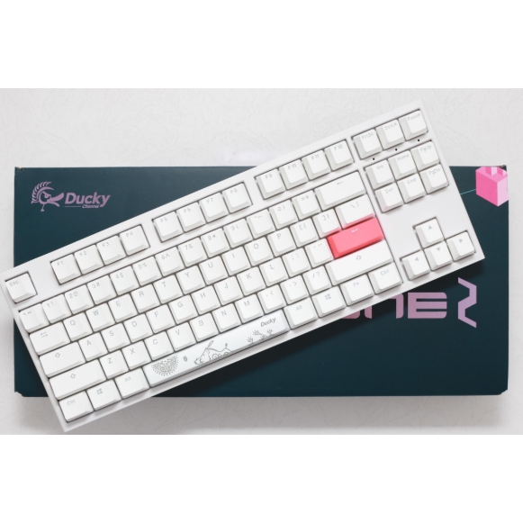 Ducky One 2 Rgb Tkl Pure White Rgb Led Double Shot Pbt Mechanical Keyboard 6 Model Shopee Malaysia