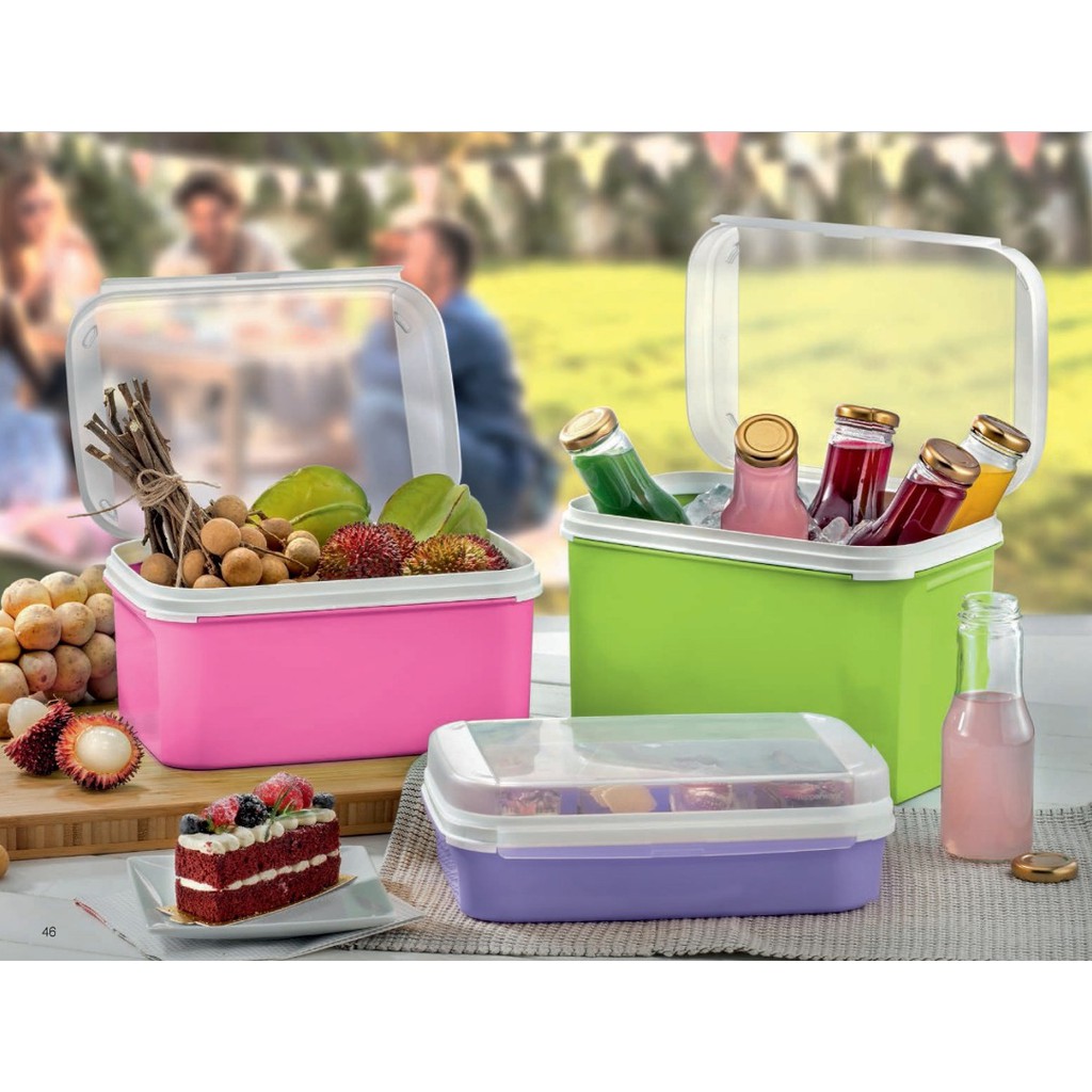 Tupperware Ezy Rect Keeper 2.6L/ 2.0L/ 4.3L/ 6.5L