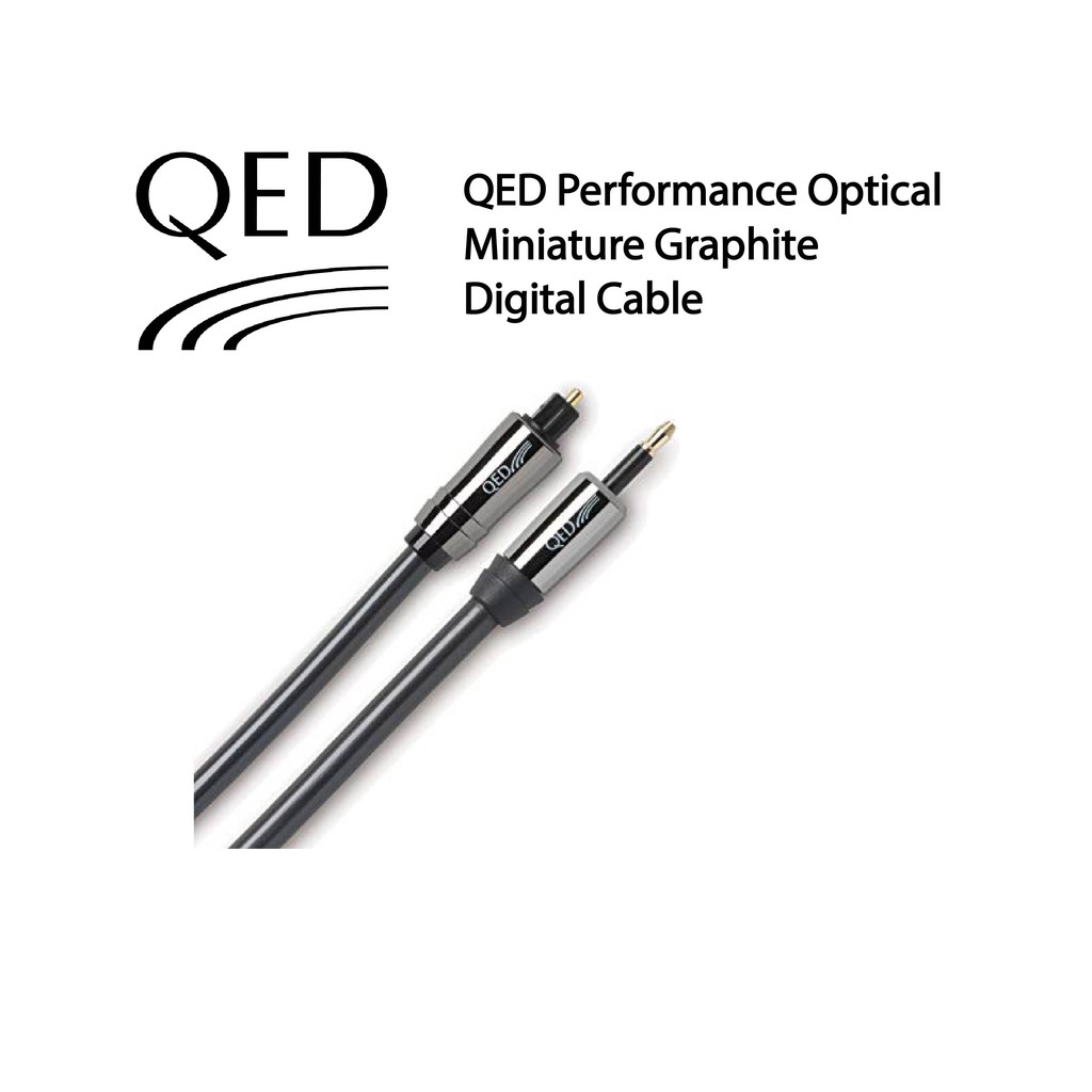 Qed Performance Optical Miniature Graphite Digital Cable 2 Meter Shopee Malaysia 