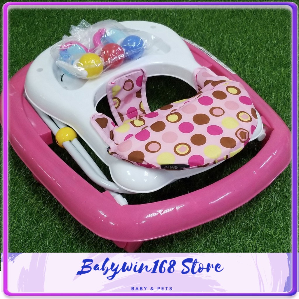 My Dear Baby Walker 003 Pink Adjustable Learning Walker Walker Murah Good Design Safety And Comfort Shopee Malaysia