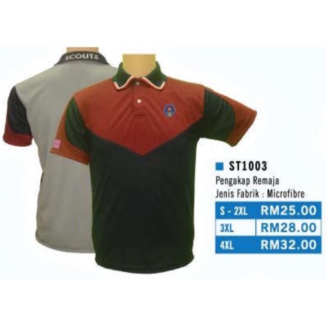 Buy T Shirt Pengakap Remaja Original Seetracker Malaysia