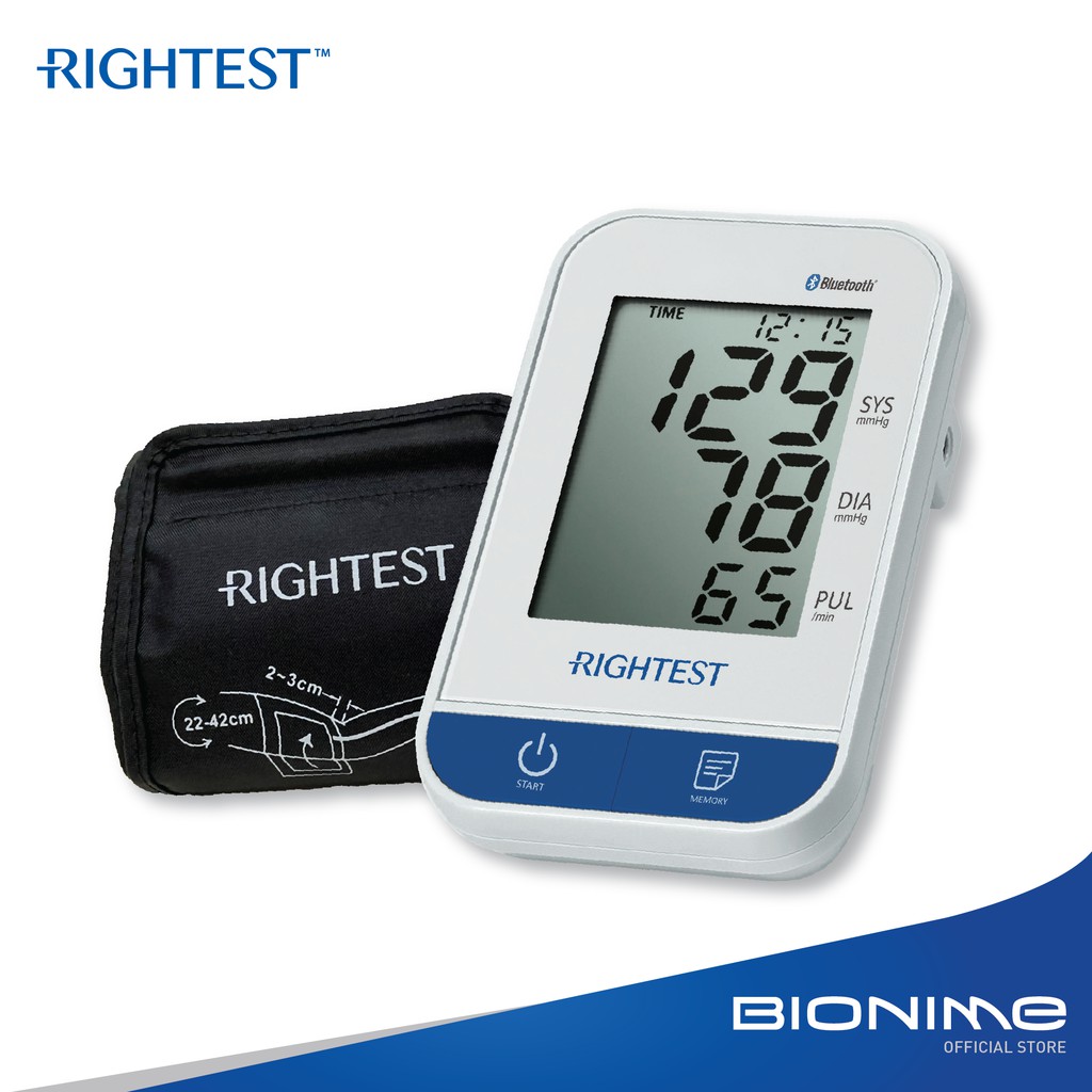 Rightest™ PALS-101 Blood Pressure Monitor (with Bluetooth Feature ...