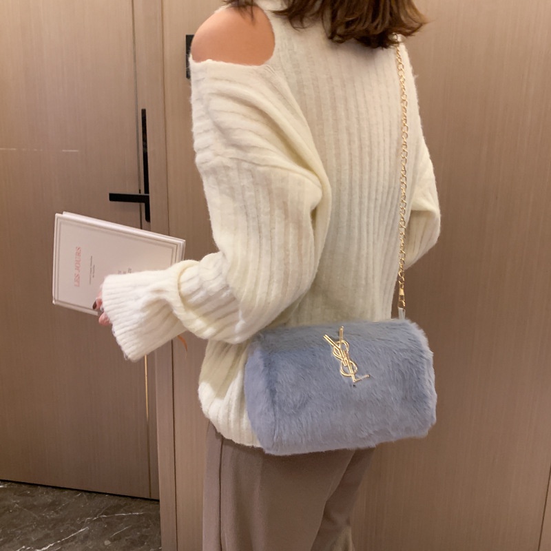 fluffy bag shopee