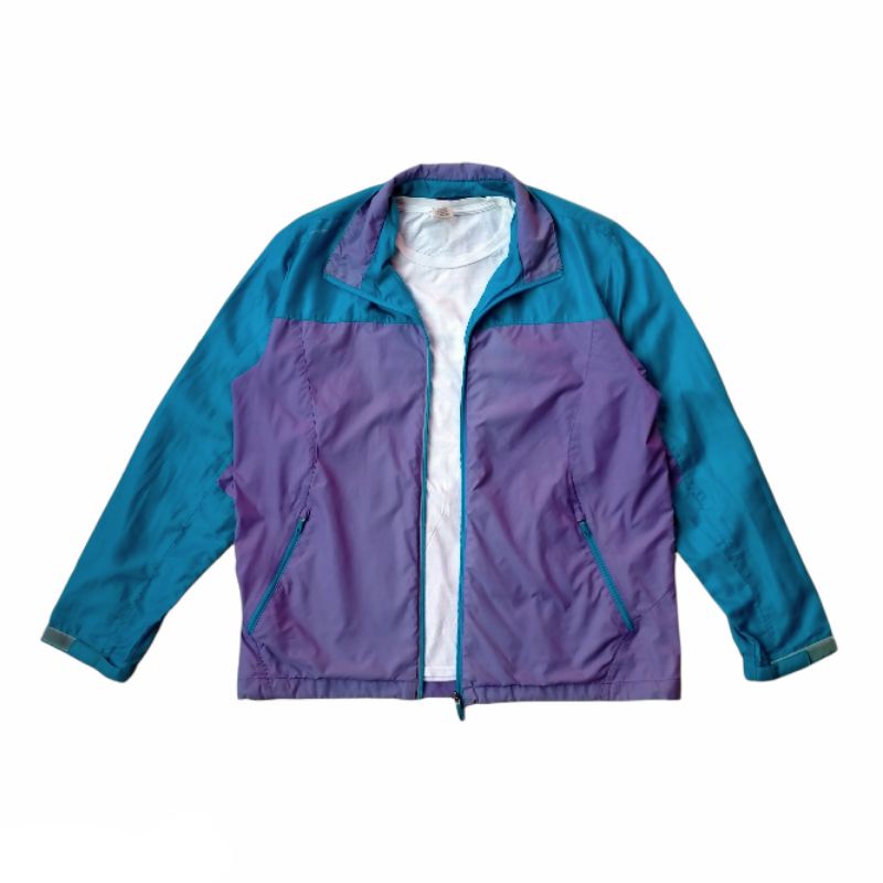 (Thrift) Asics Track Vintage Jacket Lightweight