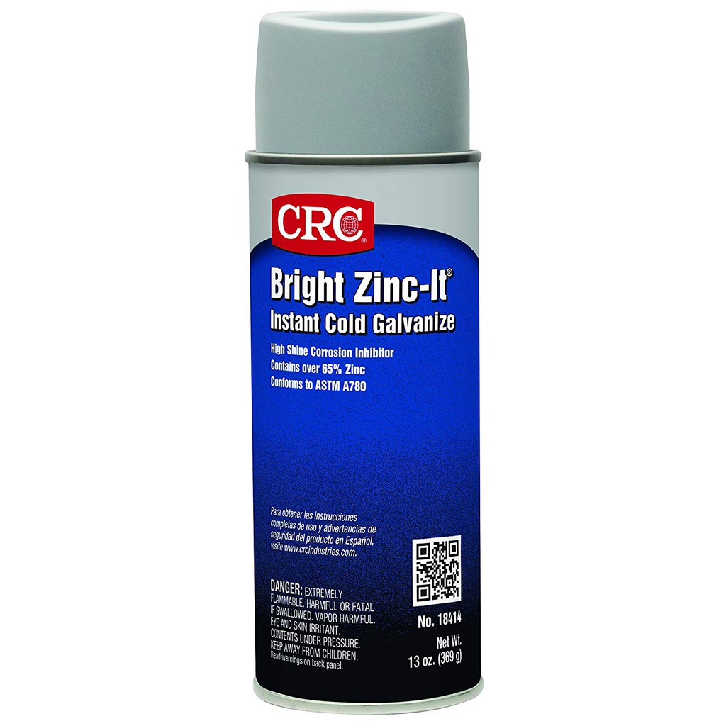 CRC Bright ZincIt Instant Cold Galvanized Spray 13oz Shopee Malaysia
