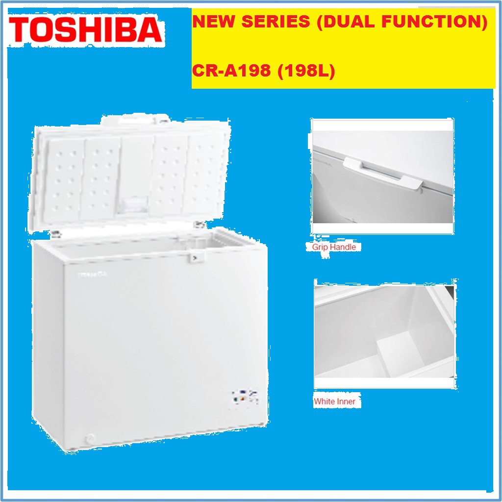 *SHIP TODAY* Morgan Chest Freezer 80L Dual Function MCF-0958L /PETI BEKU MORGAN MCF0958L CHEST FREEZER/MCF-1178L 116L