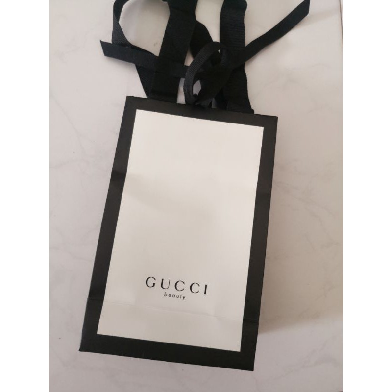 💯 Authentic G U C C I Paper Bag | Shopee Malaysia