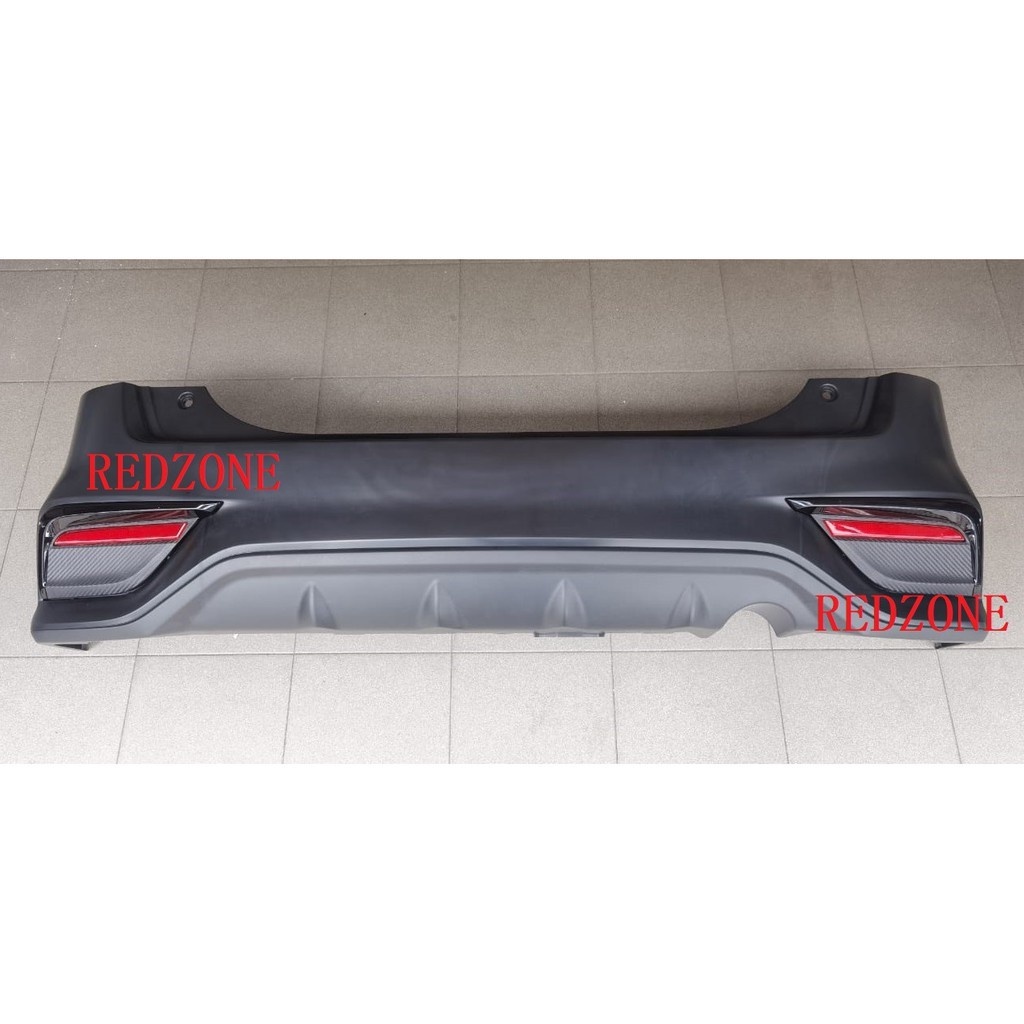(REAR BUMPER SETOEM) PERODUA ALZA 2018 REAR BUMPER / BUMPER BELAKANG