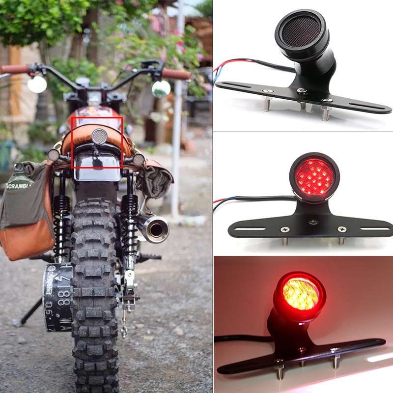 custom tail light motorcycle