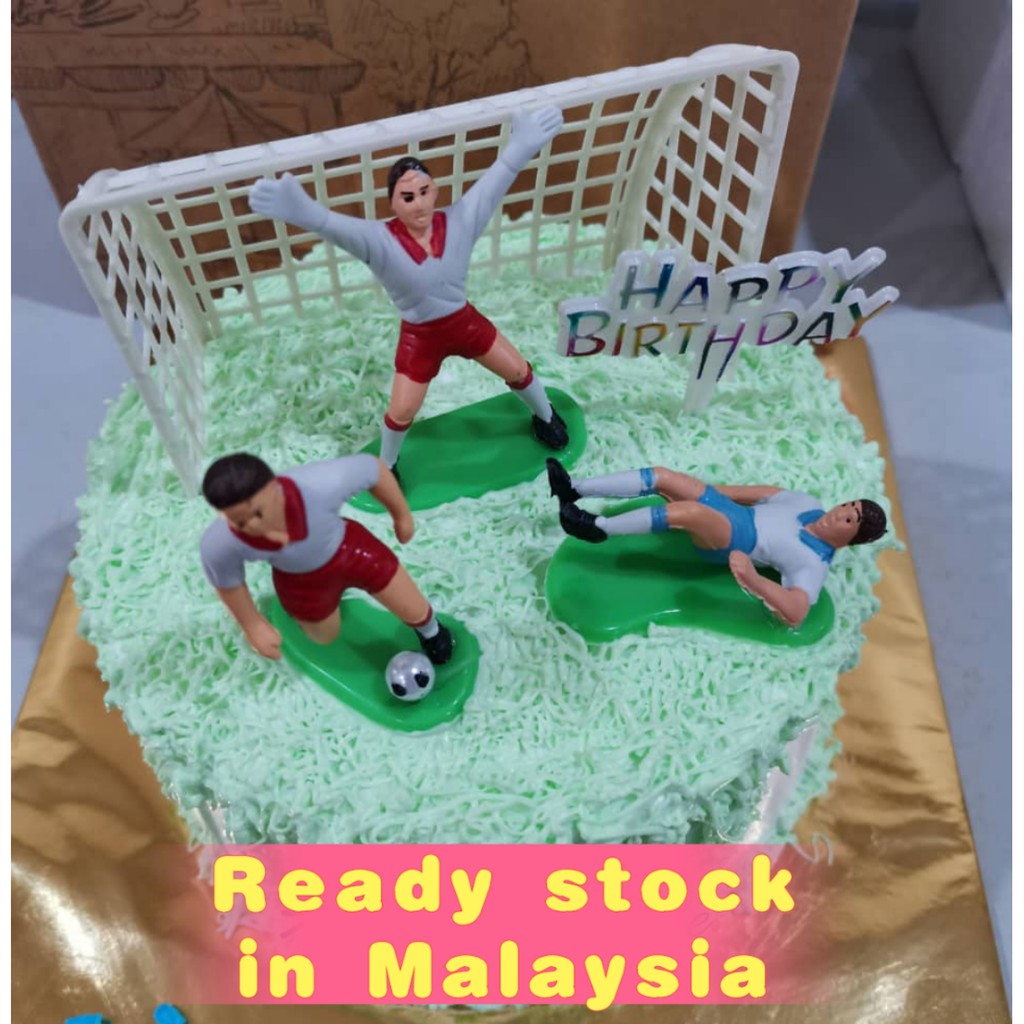 Cake Topper Cartoon Toy Football Theme Ready Stock In Malaysia Shopee Malaysia
