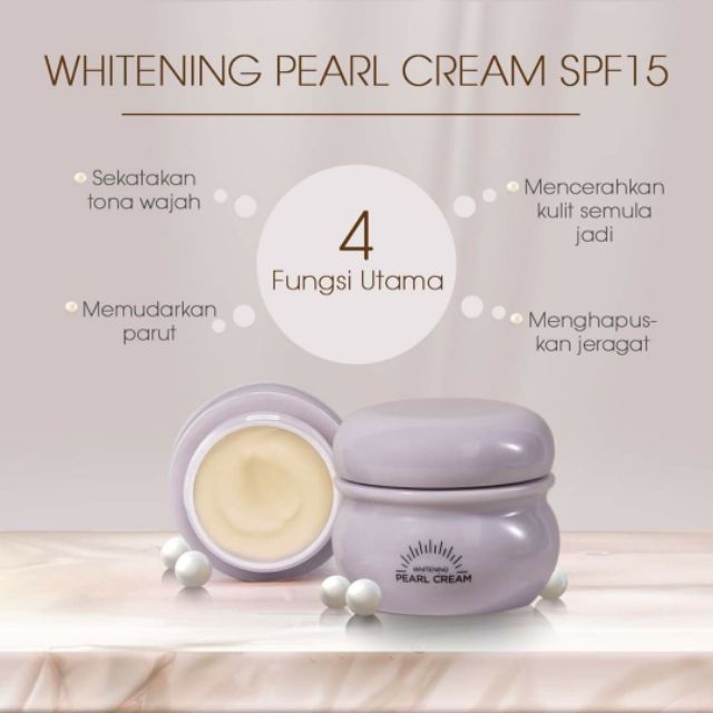 Paling Laris Hot Sale Whitening Pearl Cream Spf15 Shopee Malaysia