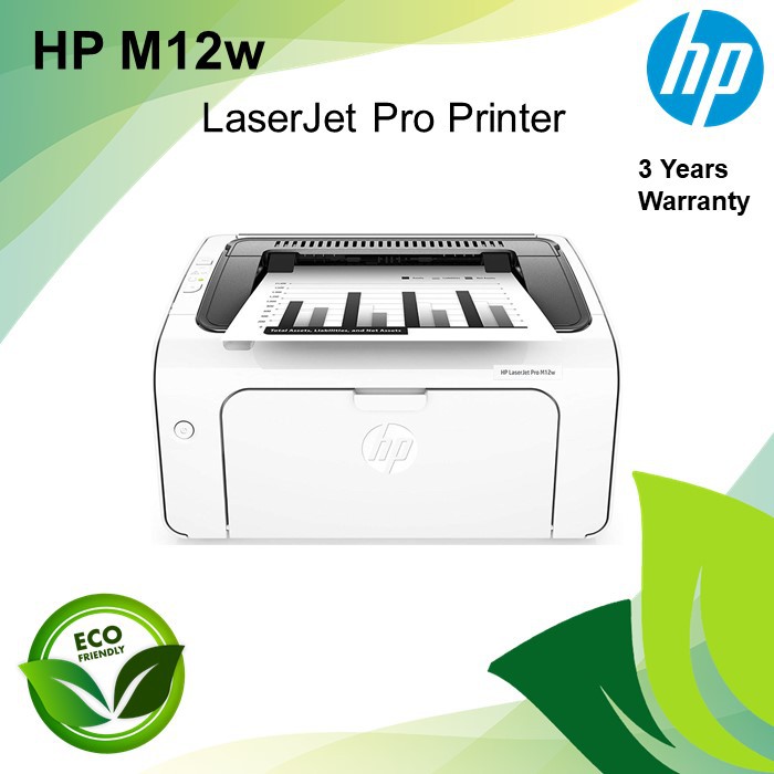 HP LaserJet Pro ( M12W WIFI WIRELESS ) AND ( M12A WITHOUT ...