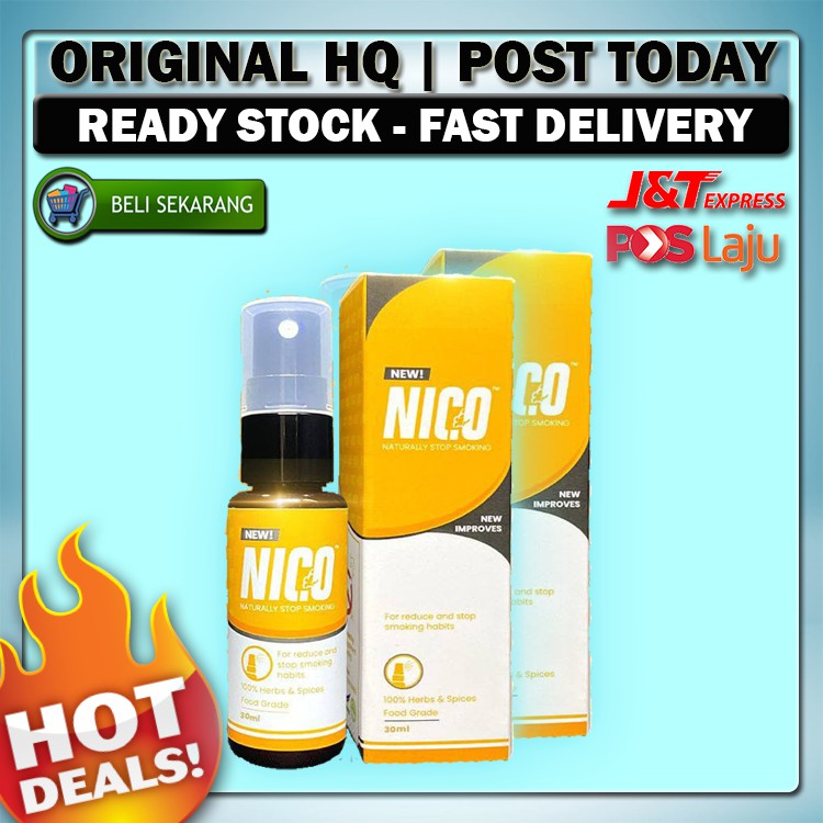 NICO Berhenti Merokok Original HQ 100%  Shopee Malaysia