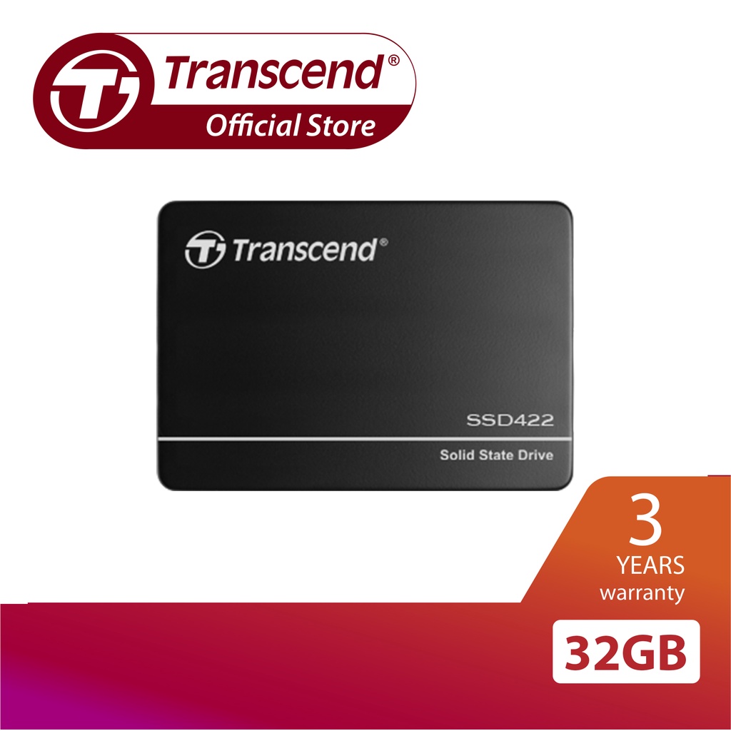Transcend 422K 2.5" Internal SSD SATA III MLC (32GB) Shopee Malaysia