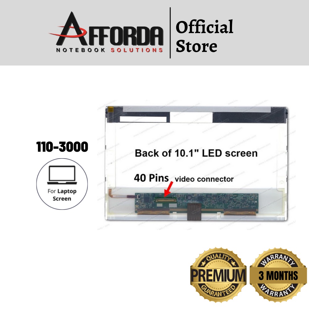 HP Mini 1103000 Laptop LCD LED Screen Shopee Malaysia