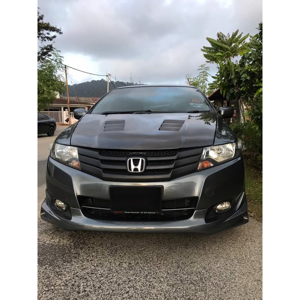 Honda City 2009-2014 carbon fiber bonnet hood  Shopee Malaysia