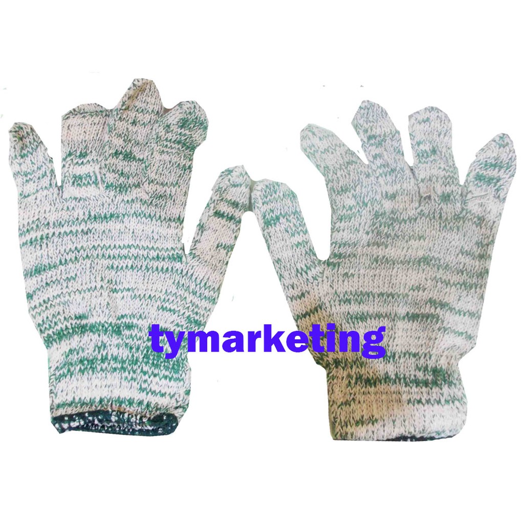 Buy 1200 1 Pair Worker Cotton Knitted Safety Hand Gloves Sarung Tangan Kain Seetracker Malaysia