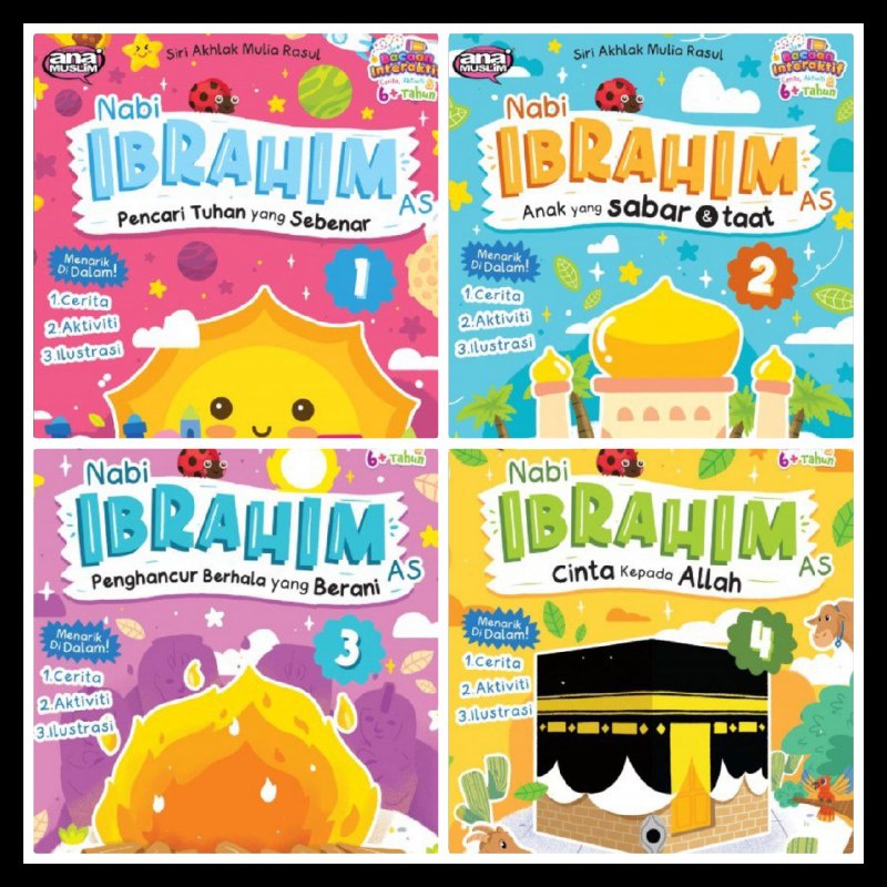 NABI IBRAHIM - SIRI AKHLAK MULIA RASUL by ANA MUSLIM l Buku cerita ...