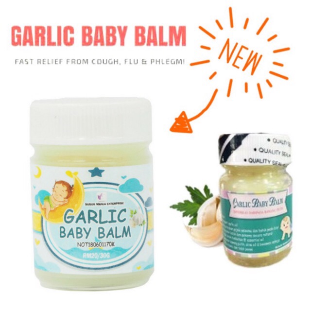 [Original] GARLIC BABY BALM Shopee Malaysia