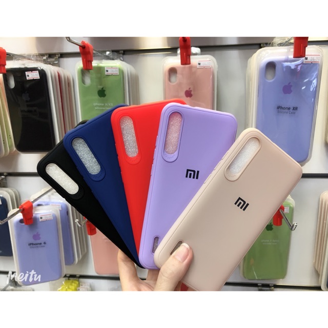 【The New! 】Simple Silicone Case XIAO MI Liquid Silicone Casel Soft Case Phone Cover